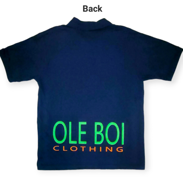 Polo Pocket Logo - Back Ole Boi Name - Image 2