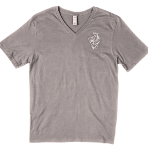 vneck embroidered side logo