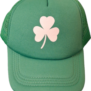 Green Hat - White Shamrock
